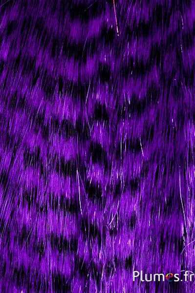 Extensions synthétiques - 40 cm, clip 3 couleurs - violet